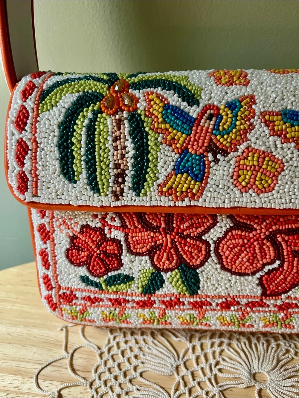 America and Beyond Rio Rhythm Beaded Bag